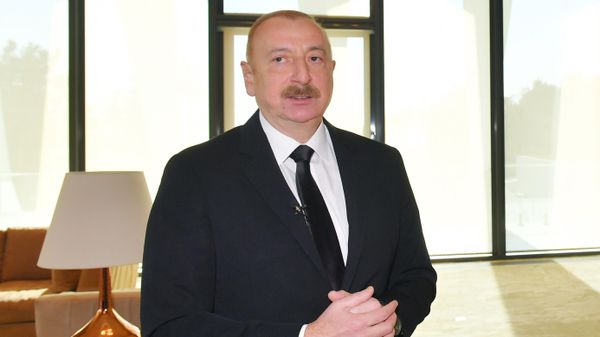 Президент Азербайджана Ильхам Алиев - Sputnik Азербайджан