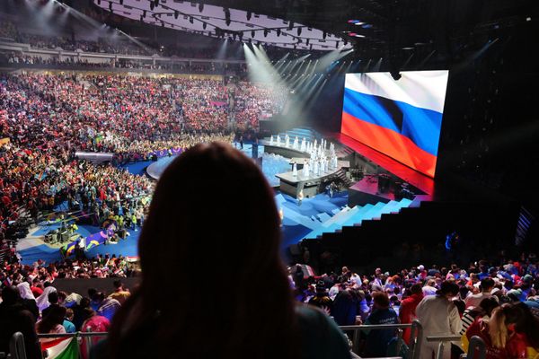 Церемония закрытия Всемирного фестиваля молодежи-2024 на федеральной территории Сириус - Sputnik Азербайджан