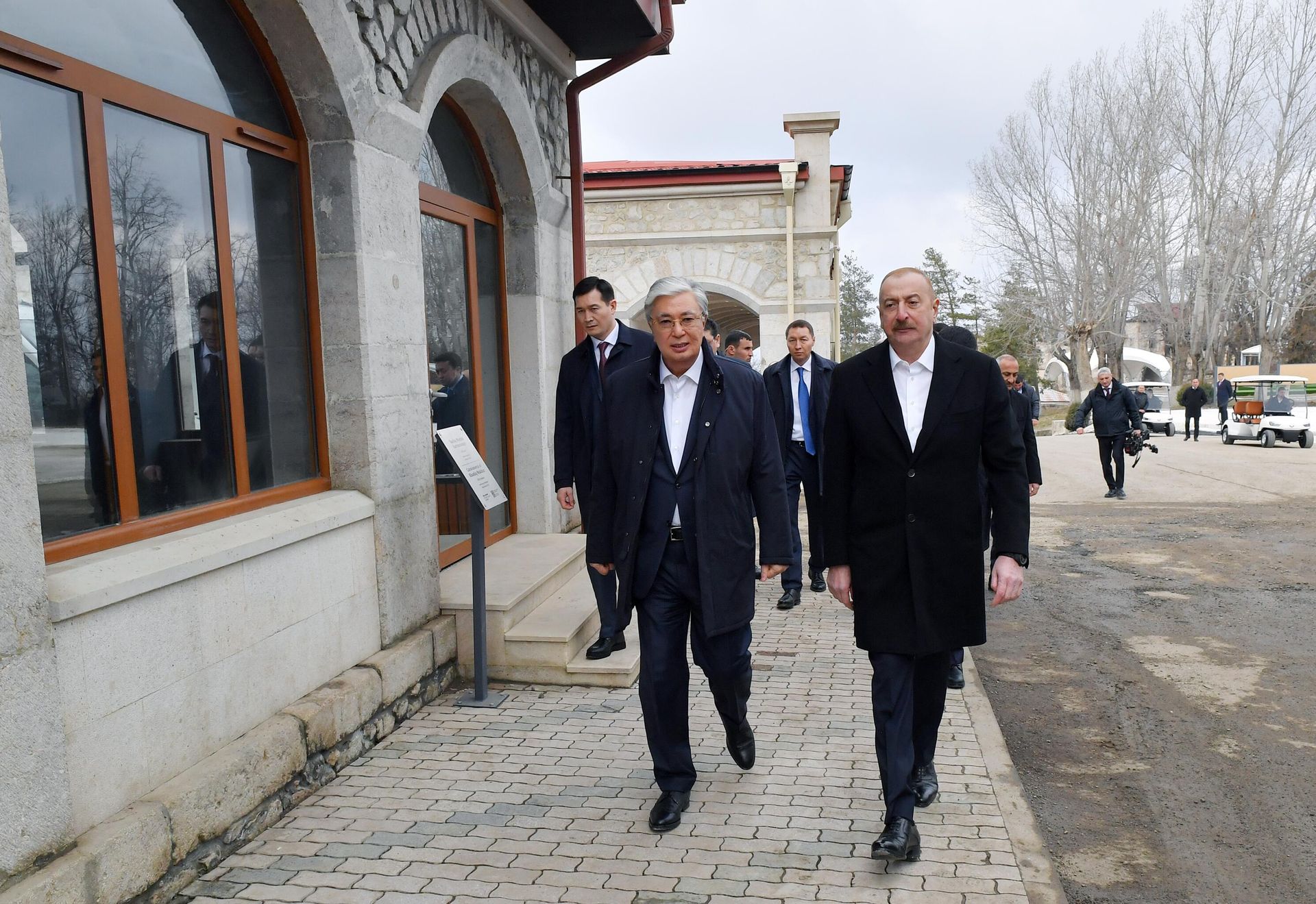 Azərbaycan və Qazaxıstan prezidentləri Şuşaya səfər ediblər - Sputnik Азербайджан, 1920, 12.03.2024
