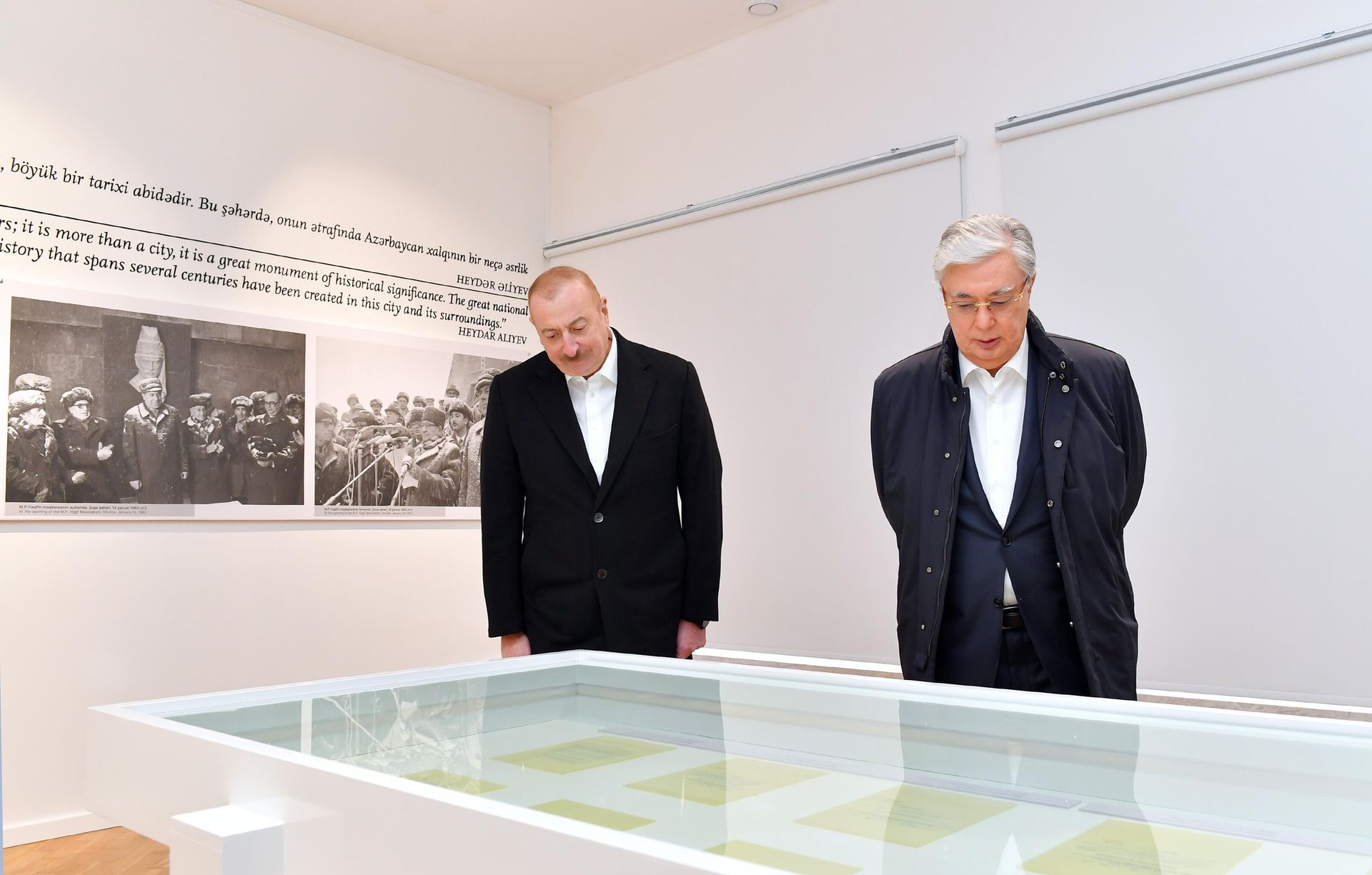 Azərbaycan və Qazaxıstan prezidentləri Şuşaya səfər ediblər - Sputnik Азербайджан, 1920, 12.03.2024