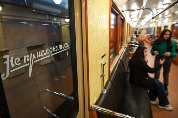 Ретро-вагоны в бакинском метро. - Sputnik Азербайджан