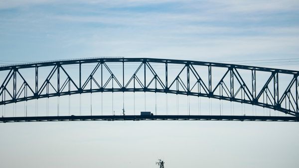 Автомобильный мост Key Bridge имени Фрэнсиса Скотта Ки - Sputnik Азербайджан
