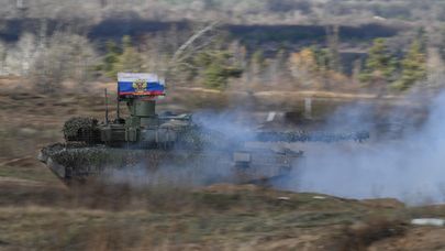 Т-90М "Прорыв" в зоне СВО