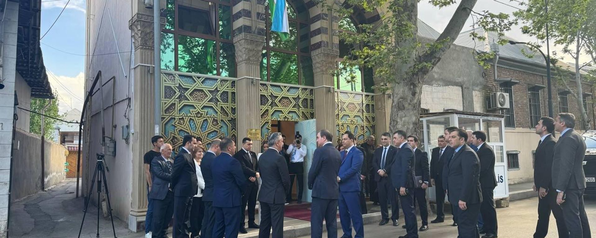 В Гяндже открылось Почетное консульство Узбекистана - Sputnik Азербайджан, 1920, 21.04.2024