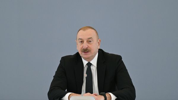 Президент Азербайджана Ильхам Алиев - Sputnik Азербайджан
