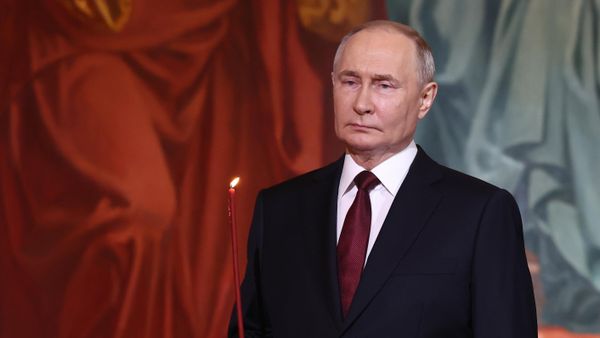Ночное Пасхальное богослужение в Храме Христа Спасителя - Sputnik Азербайджан