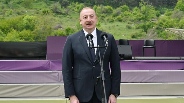 Президент Азербайджана Ильхам Алиев - Sputnik Азербайджан