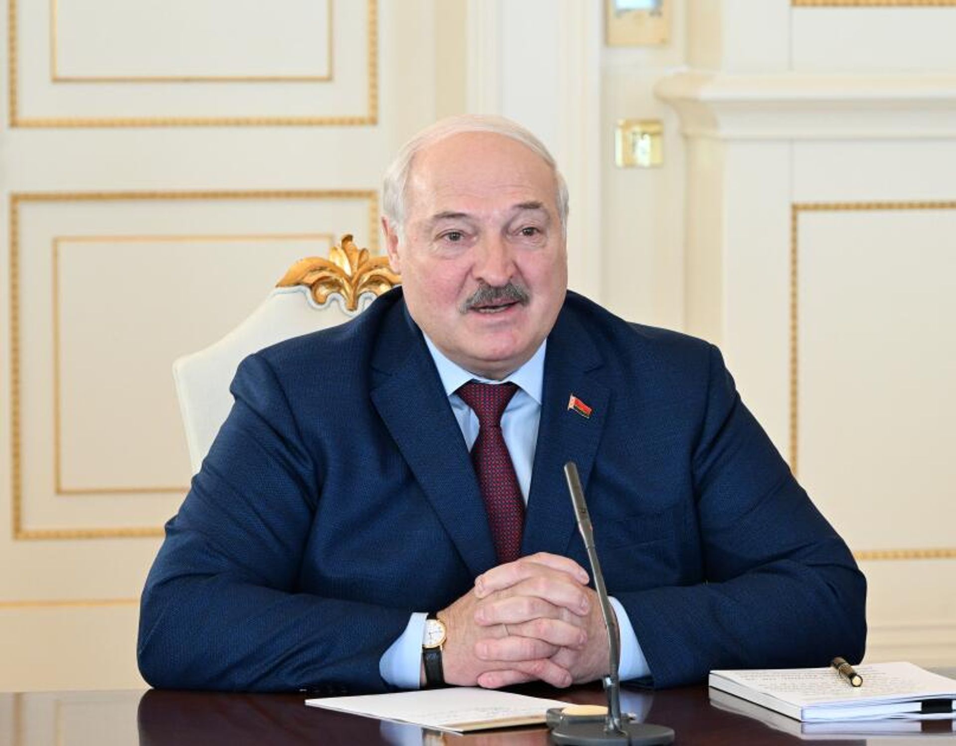 Prezident İlham Əliyev və Prezident Aleksandr Lukaşenko  - Sputnik Азербайджан, 1920, 16.05.2024