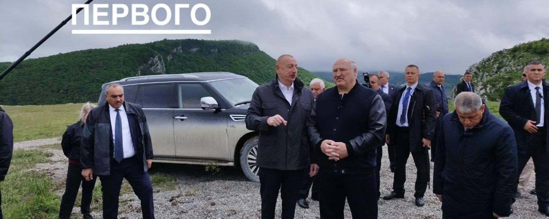 Алиев и Лукашенко. Ущелье Джыдыр-Дюзю - Sputnik Азербайджан, 1920, 17.05.2024
