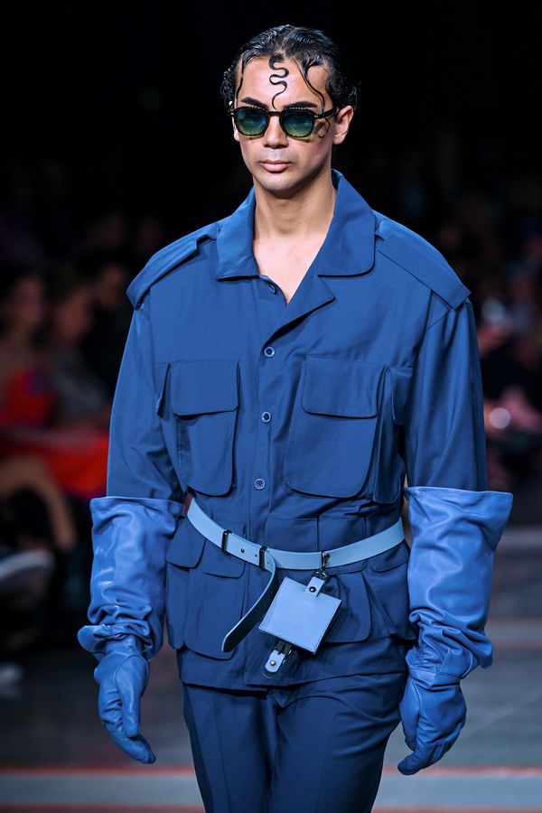 Модель во время показа коллекций на Baku Fashion Week. - Sputnik Азербайджан