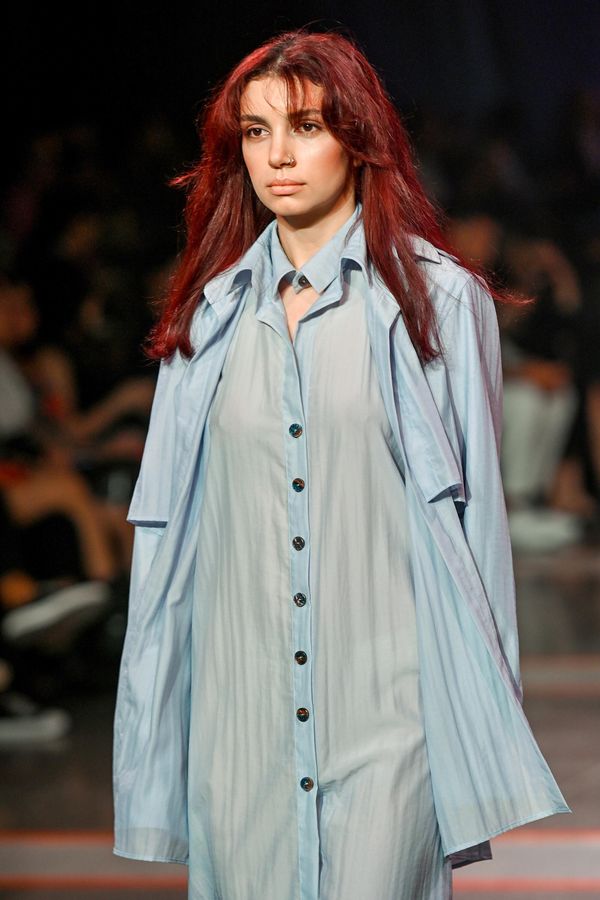 Модель во время показа коллекций на Baku Fashion Week. - Sputnik Азербайджан