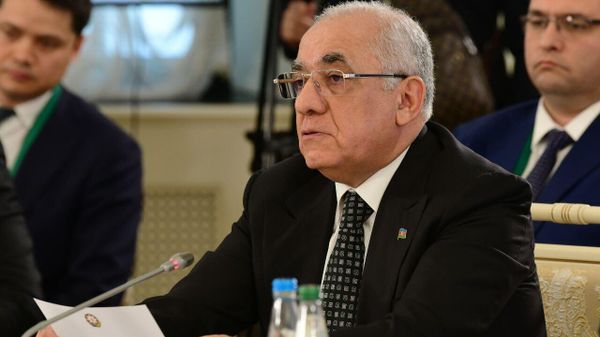 Премьер-министр Азербайджанской Республики Али Асадов на заседании Евразийского межправительственного совета в расширенном составе в Минске. - Sputnik Азербайджан