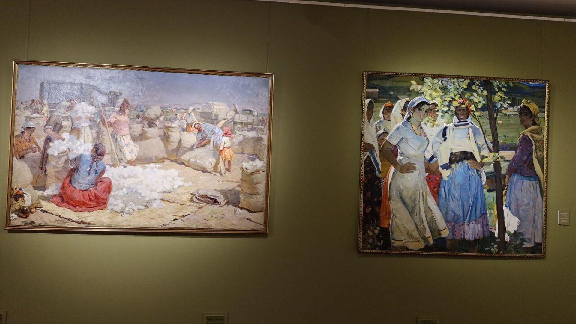 Выставка Живопись и графика Азербайджана 1920–1980-х годов открылась в Азербайджанском национальном музее искусств - Sputnik Азербайджан, 1920, 05.06.2024