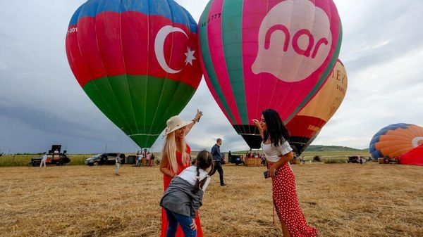 Фестиваль воздушных шаров (Balloon Festival) в Шамахы - Sputnik Азербайджан