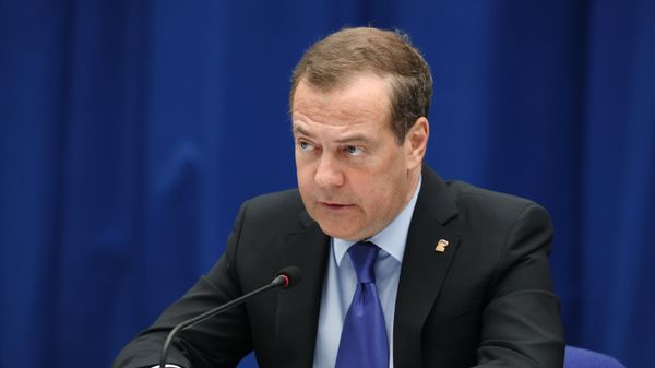Rusiya Təhlükəsizlik Şurasının sədr müavini Dmitri Medvedev - Sputnik Азербайджан
