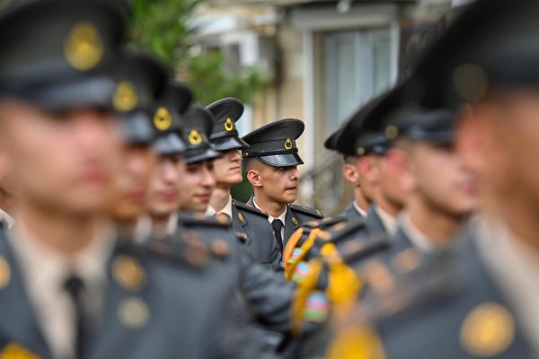 В Баку состоялся торжественный парад, посвященный Дню вооруженных сил. - Sputnik Азербайджан
