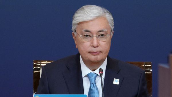Qazaxıstan Prezidenti Kasım-Jomart Tokayev  - Sputnik Азербайджан