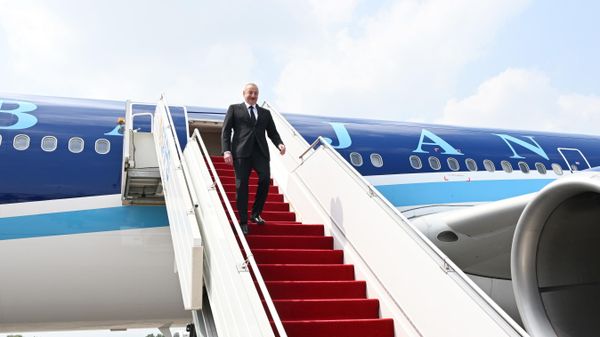Президент Азербайджана Ильхам Алиев  - Sputnik Азербайджан