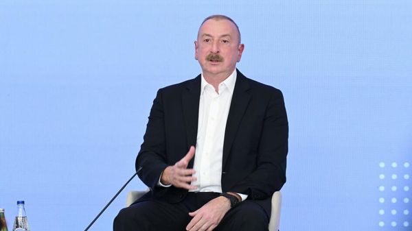 Президент Азербайджана Ильхам Алиев - Sputnik Азербайджан