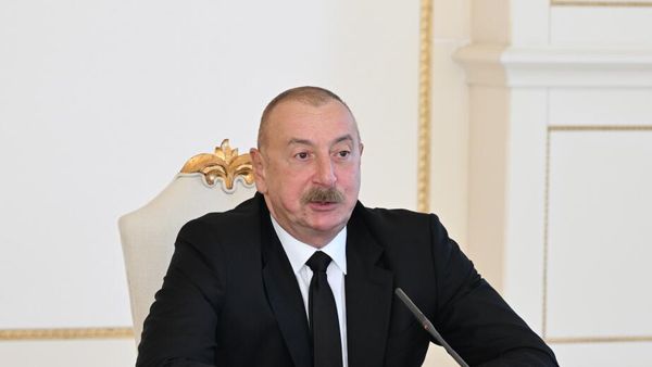 Президент Азербайджана, глава Национального олимпийского комитета Ильхам Алиев  - Sputnik Азербайджан