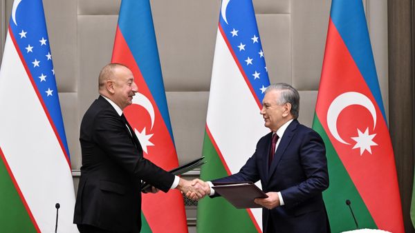 Azərbaycan-Özbəkistan sənədləri imzalanıb - Sputnik Азербайджан