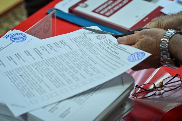 Избирательный бюллетень для голосования. - Sputnik Азербайджан