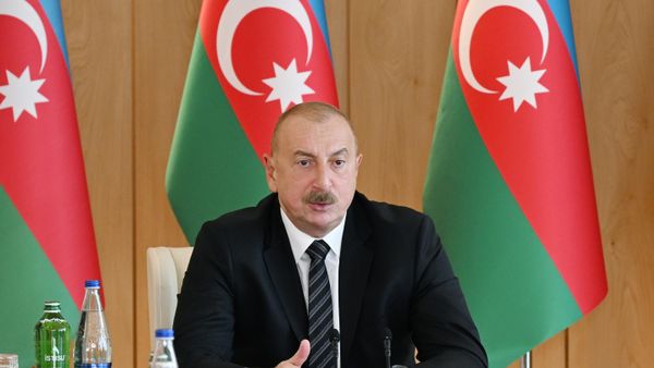 Президент Азербайджана Ильхам Алиев  - Sputnik Азербайджан