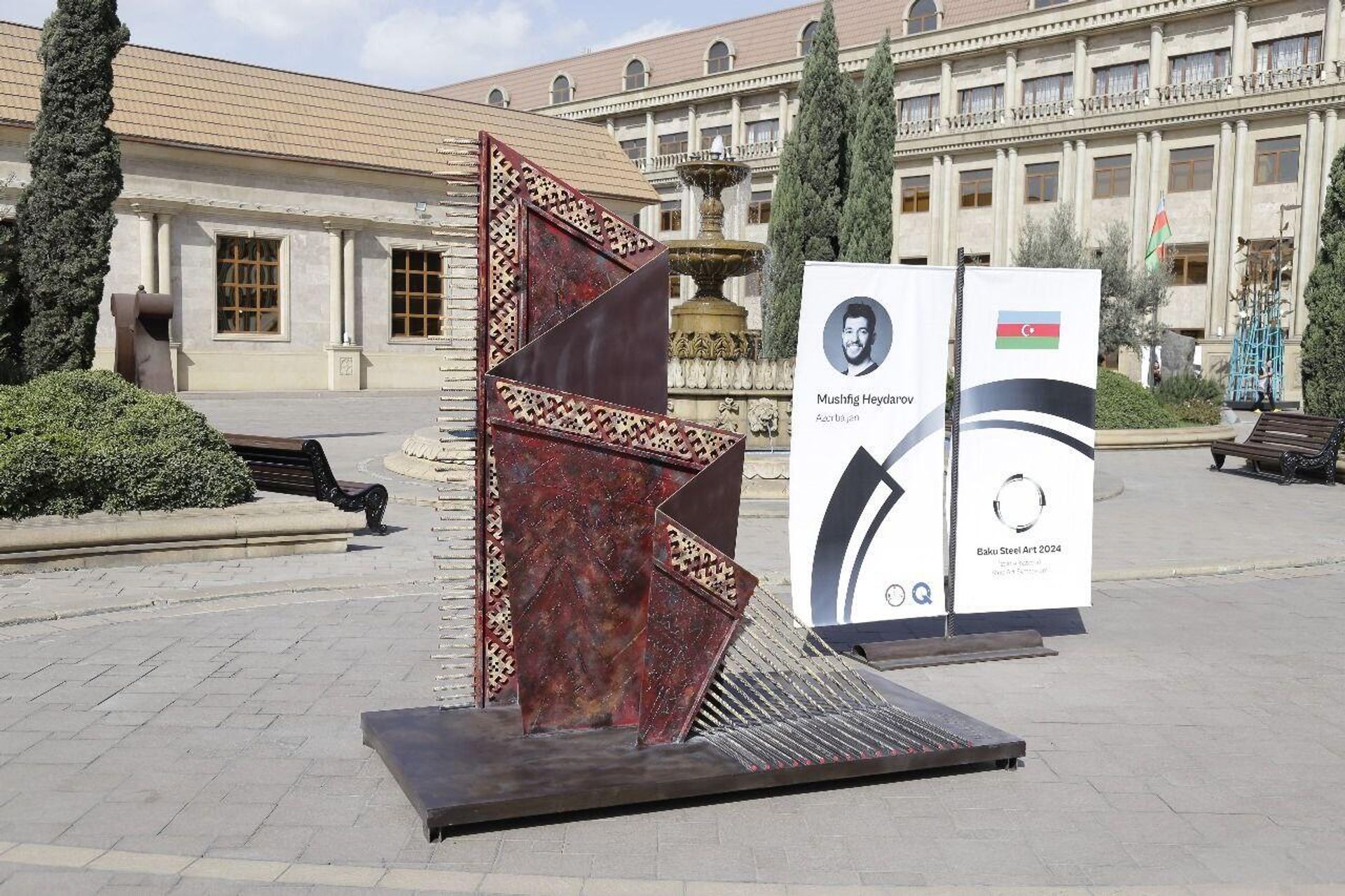 Международный симпозиум металла Baku Steel Art 2024 в Баку Международный симпозиум металла Baku Steel Art 2024 в Баку - Sputnik Азербайджан, 1920, 01.10.2024