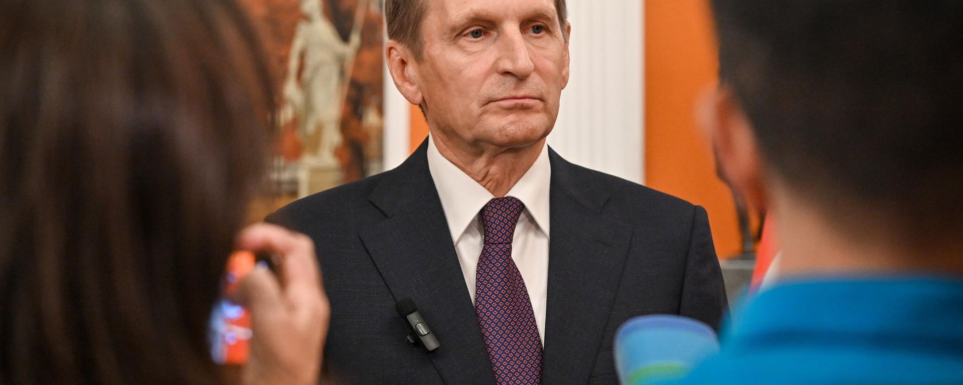 Директор Службы внешней разведки (СВР) России Сергей Нарышкин в Баку - Sputnik Азербайджан, 1920, 15.06.2026