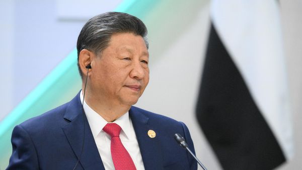 Çin prezidenti Si Cinpin  - Sputnik Азербайджан