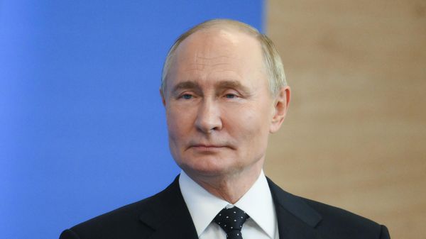 XVI саммит БРИКС. Церемония официальной встречи президентом РФ В. Путиным глав делегаций стран БРИКС - Sputnik Азербайджан