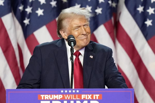 Выступление кандидата в президенты от Республиканской партии Дональда Трампа. - Sputnik Азербайджан