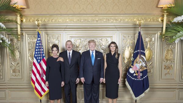 Алиев и Трамп - Sputnik Азербайджан