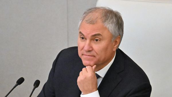 Rusiya Dövlət Dumasının sədri Vyaçeslav Volodin - Sputnik Азербайджан