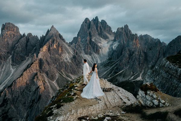 Снимок новозеландского фотографа Tinted Photography Ben Lane, ставший вторым в категории EpicLocation конкурса 2024 International Wedding Photographer of the Year. - Sputnik Азербайджан