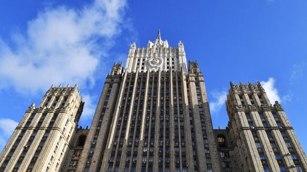 Здание Министерства иностранных дел РФ в Москве, фото из архива - Sputnik Азербайджан
