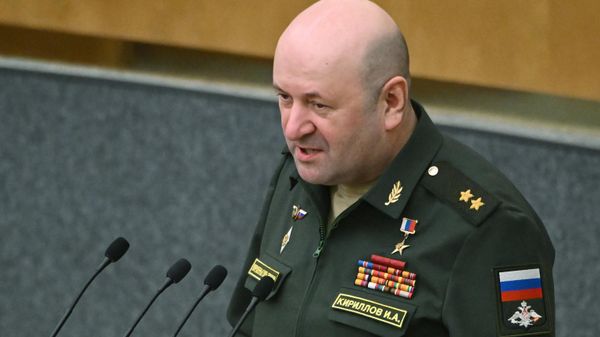 Начальник российских войск РХБЗ ВС РФ Игорь Кириллов  - Sputnik Азербайджан