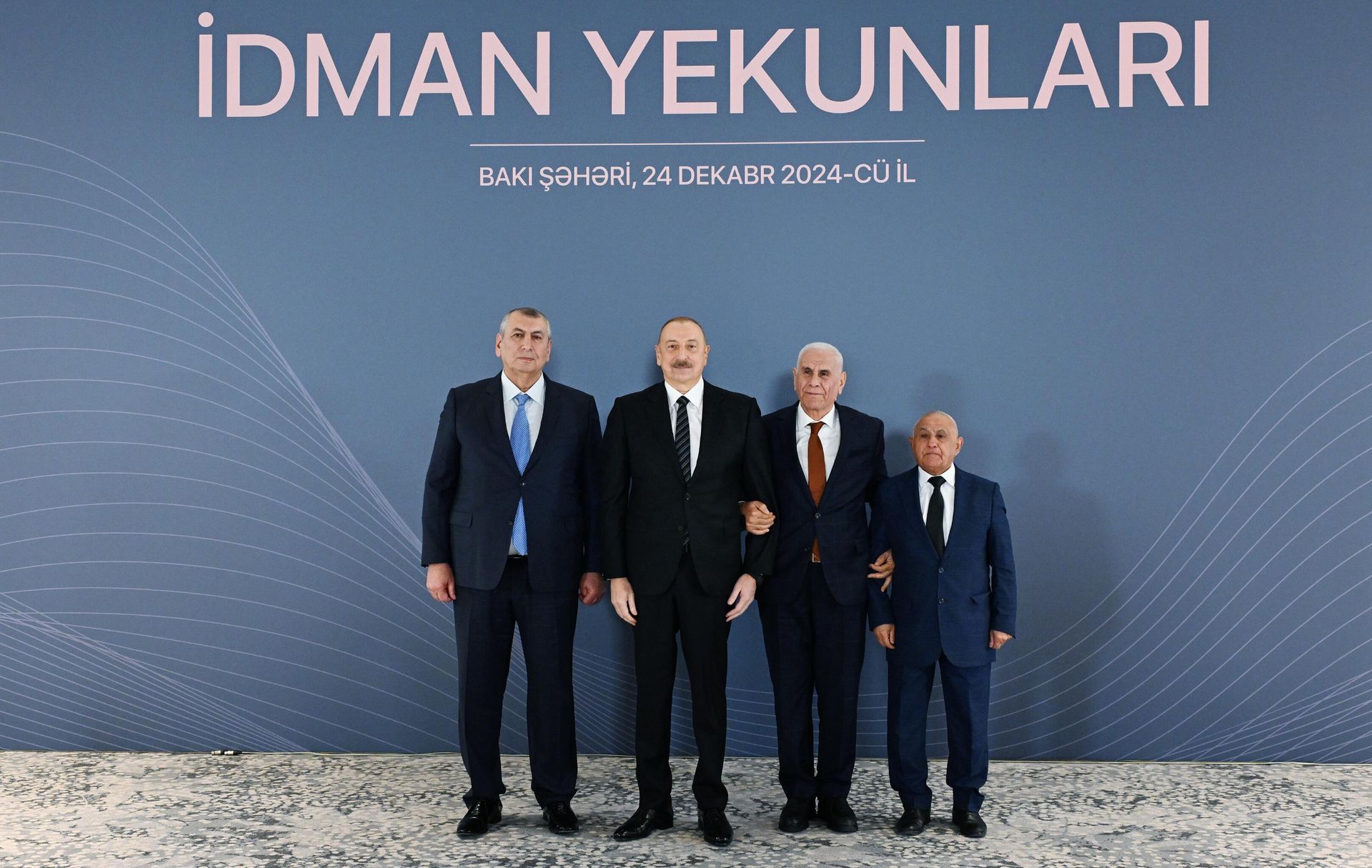 Prezident İlham Əliyev 2024-cü ilin idman yekunlarına həsr olunan mərasimdə iştirak edib  - Sputnik Азербайджан, 1920, 24.12.2024
