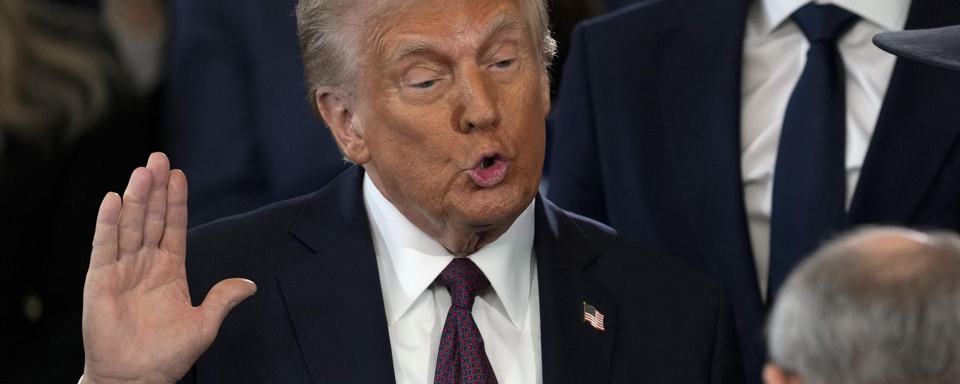 ABŞ prezidenti Donald Tramp - Sputnik Азербайджан, 1920, 02.02.2025