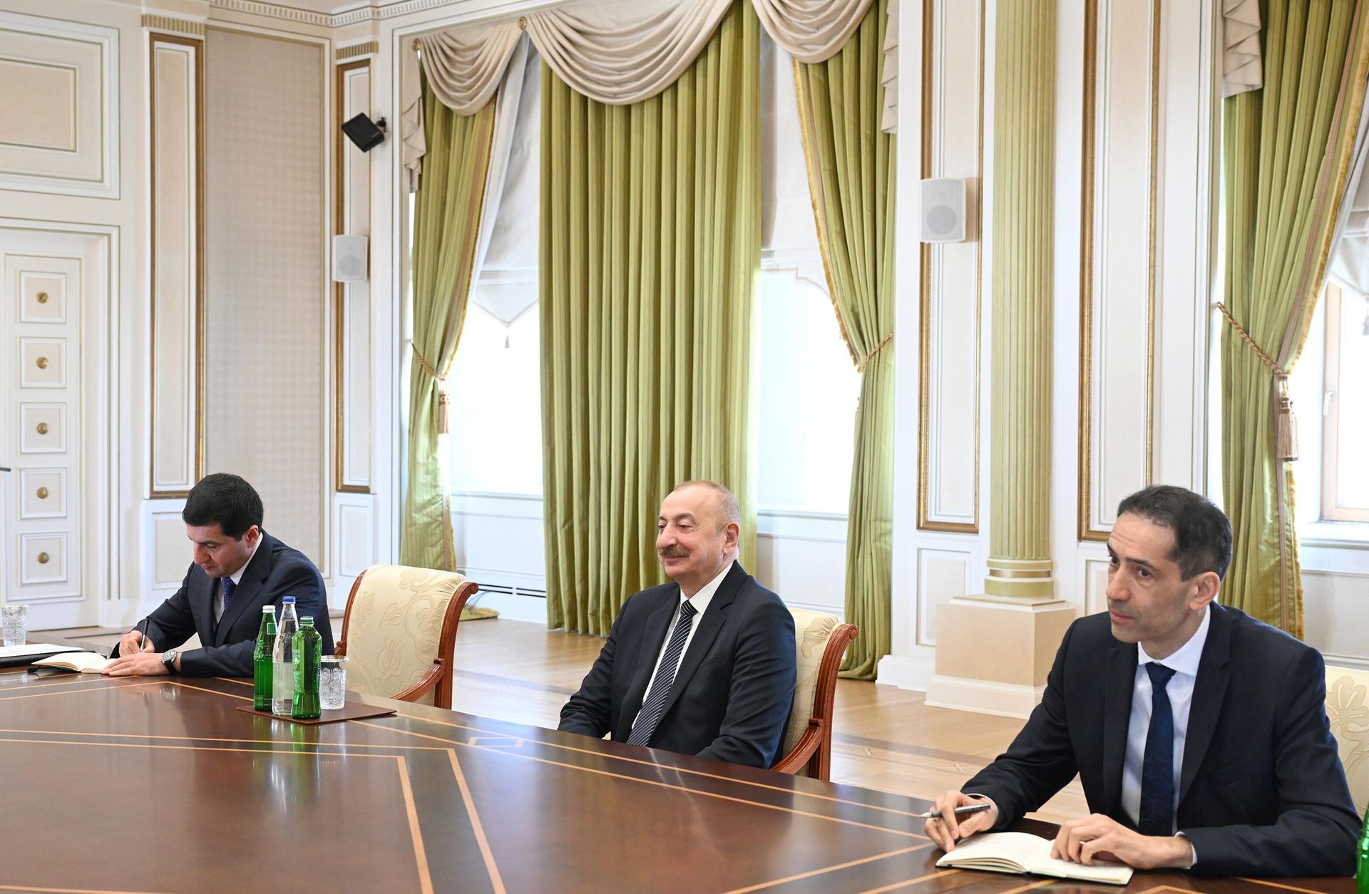 Prezident İlham Əliyev Rusiya Federal Məclisi Federasiya Şurasının sədrinin rəhbərlik etdiyi nümayəndə heyətini qəbul edib - Sputnik Азербайджан, 1920, 17.03.2025
