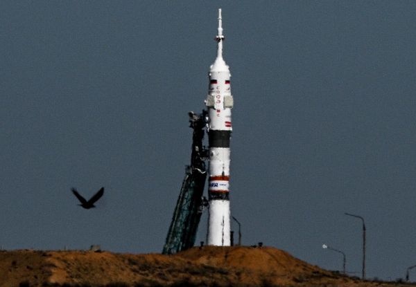 Запуск ракеты-носителя Союз-2.1а с кораблем Союз МС-27 с космодрома Байконур - Sputnik Азербайджан