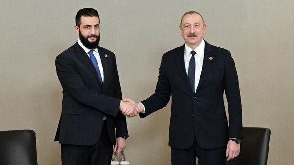 Президент Ильхам Алиев встретился в Анталье с Президентом Сирии на переходный период - Sputnik Азербайджан