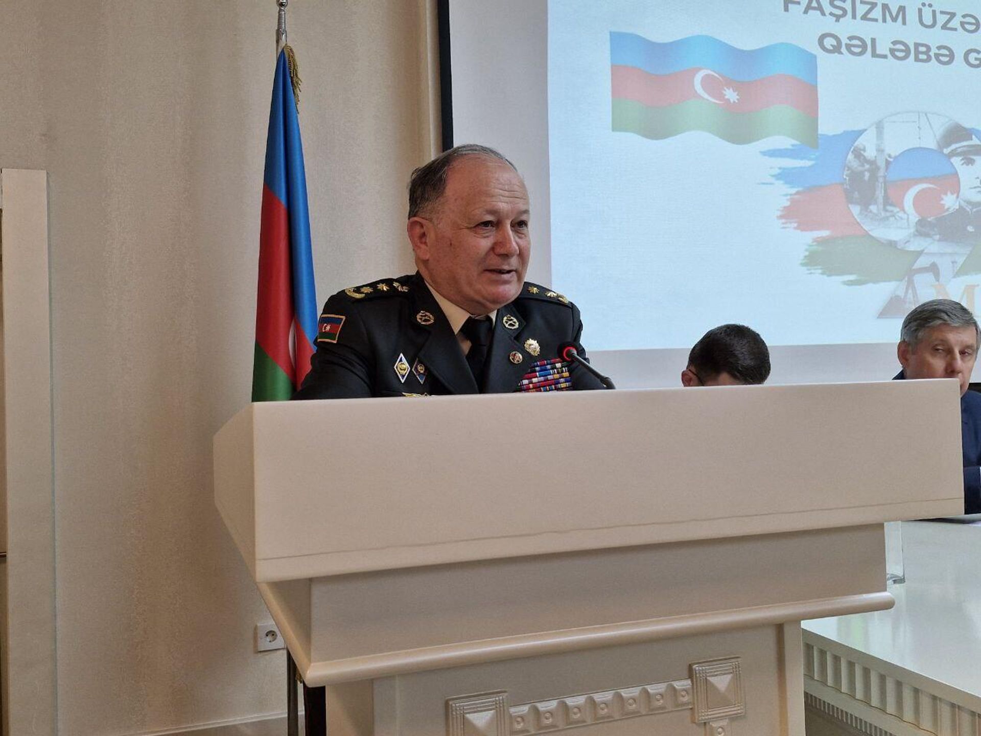 Председатель Организации ветеранов войны, труда и Вооруженных сил АР полковник Джалил Халилов - Sputnik Азербайджан, 1920, 07.05.2025