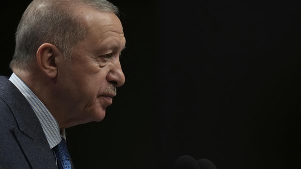 Президент Турции Реджеп Тайип Эрдоган - Sputnik Азербайджан