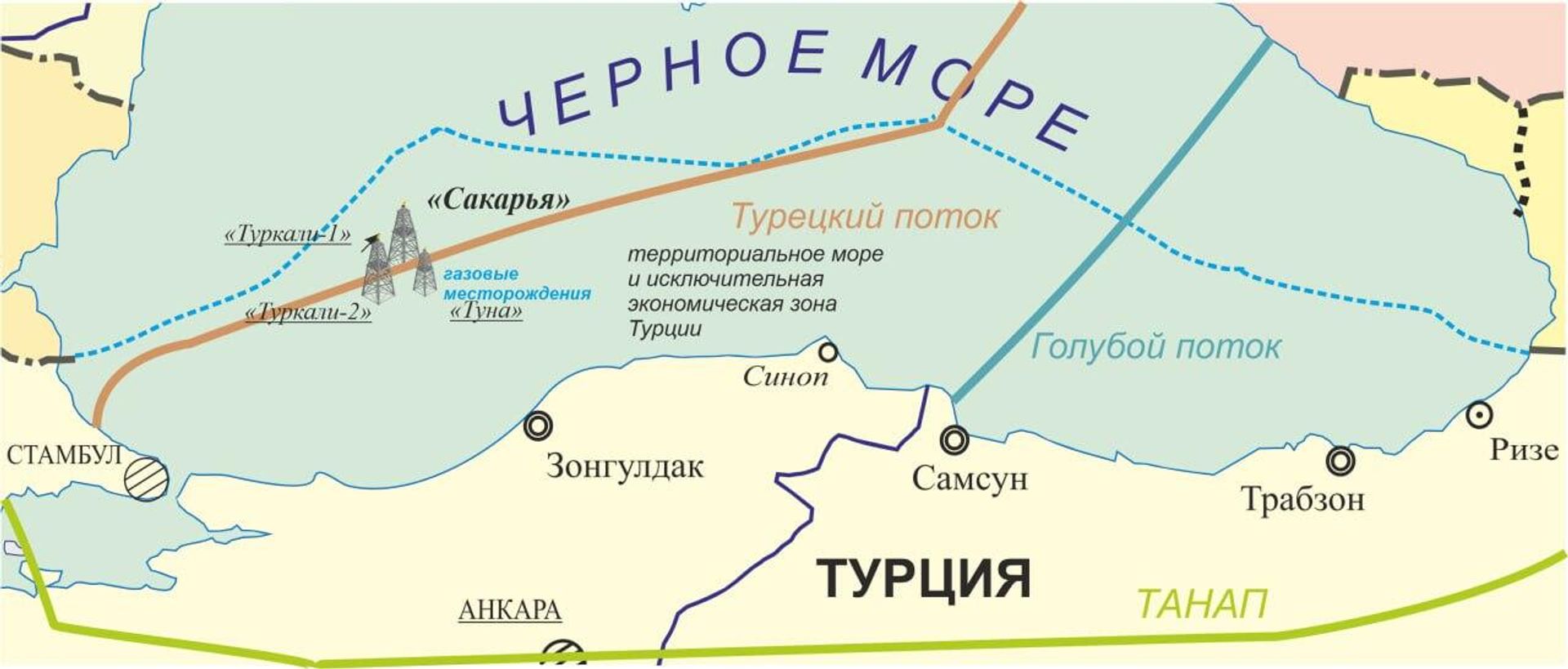 Карта - Sputnik Азербайджан, 1920, 19.05.2025