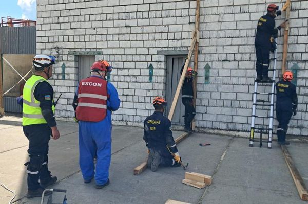 МЧС Азербайджана на совместных учениях стран СНГ. МЧС Азербайджана на совместных учениях стран СНГ. - Sputnik Азербайджан
