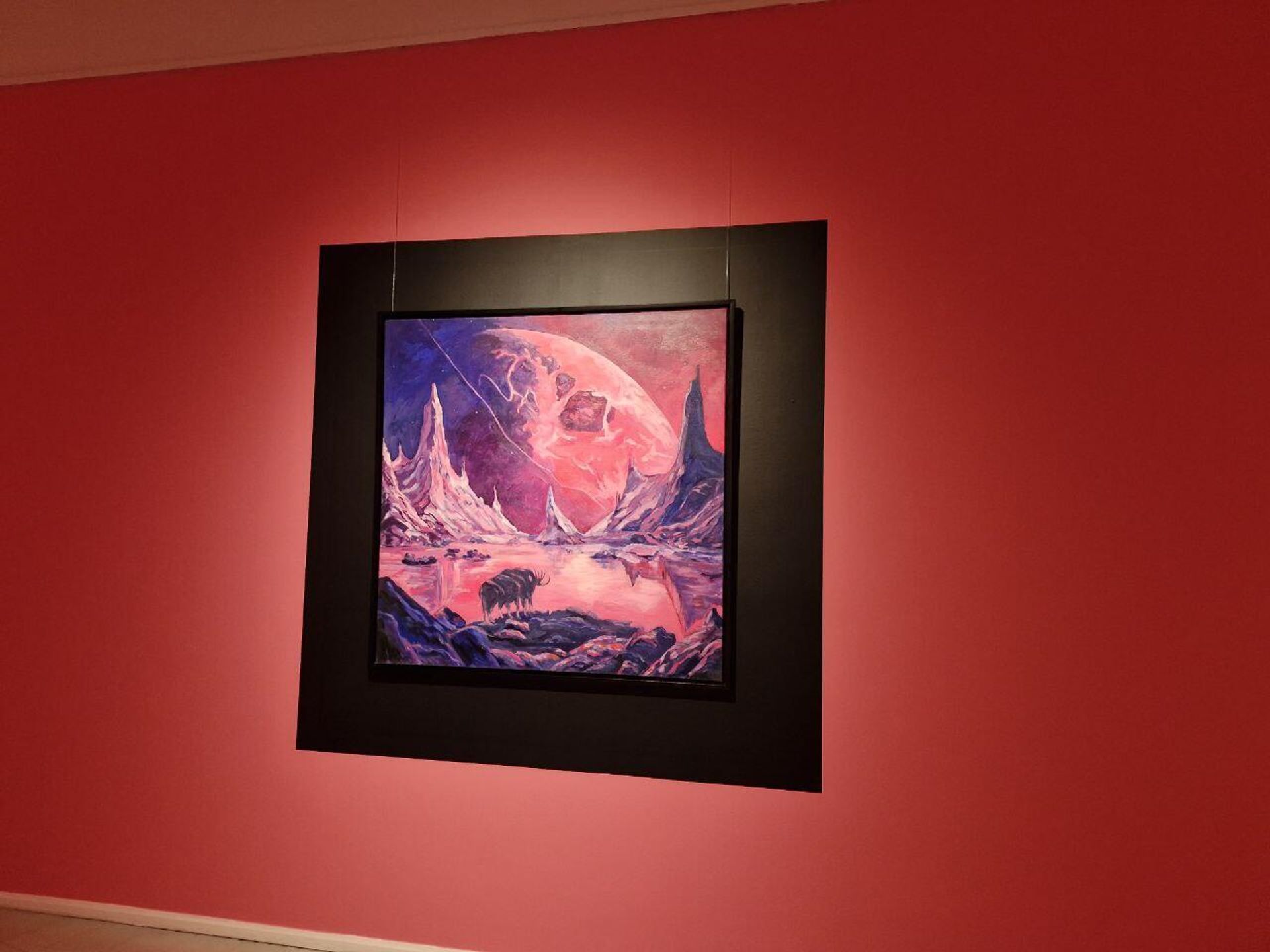 Персональная выставка Вюсали Агаразиевой под названием Pink Planet в Музее современного искусства - Sputnik Азербайджан, 1920, 25.05.2025