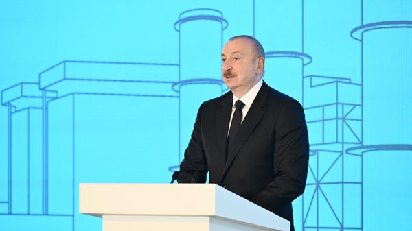  Президент Азербайджанской Республики Ильхам Алиев - Sputnik Азербайджан