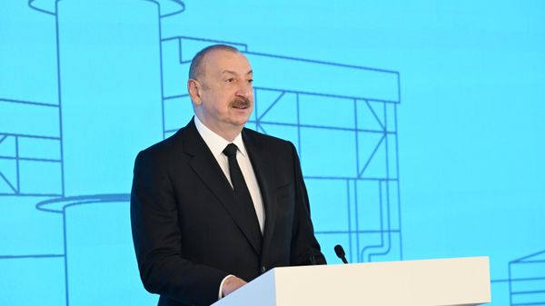  Президент Азербайджанской Республики Ильхам Алиев - Sputnik Азербайджан