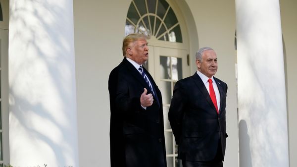 Дональд Трамп и Биньямин Нетаньяху - Sputnik Азербайджан